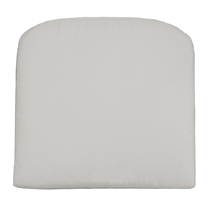 Outdoor 2.5'' Dining Chair Cushion, 23", Fresco Natural, 18"