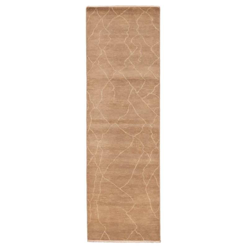 Tapis mystique brun 3 pi 0 po x 9 pi 9 po