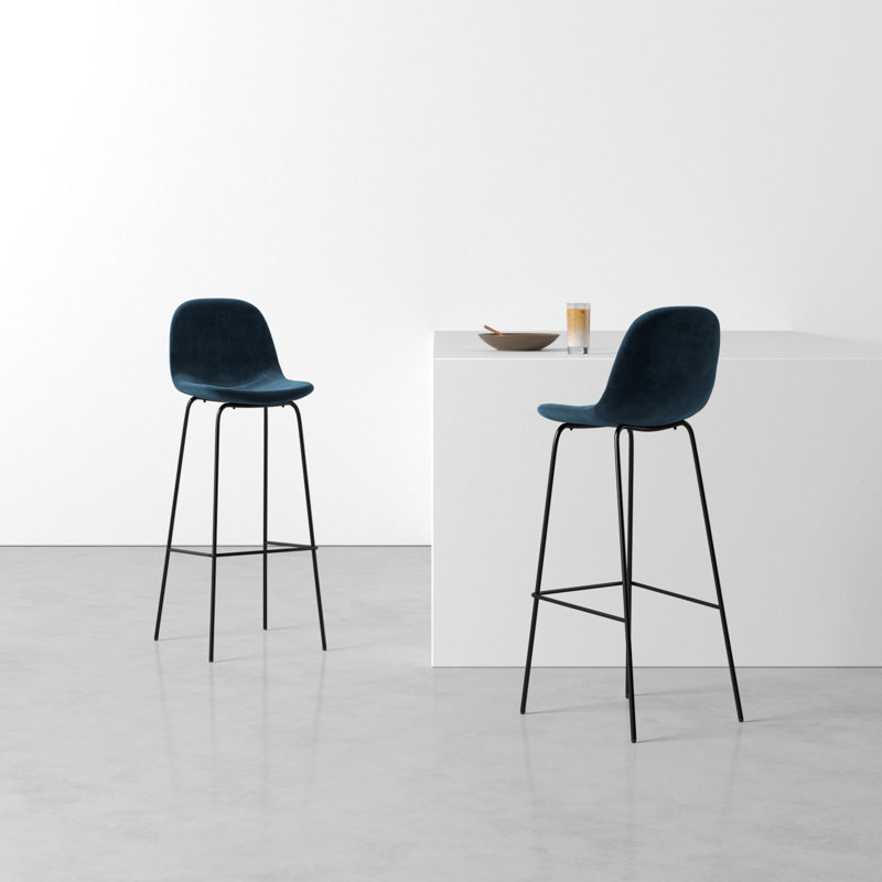 Kody Upholstered Bar & Counter Stool Set - 2pc