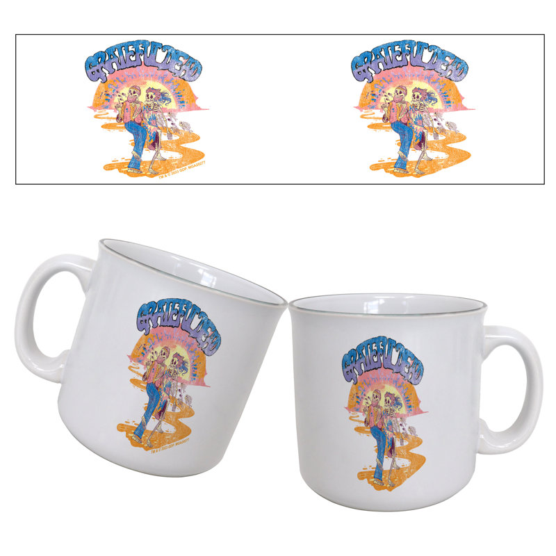 Grateful Dead - Couple de squelettes 20 oz Tasse de camping