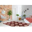 Tapis rouge à motif floral Morrissette-869194474