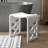 Freestanding Shower Seat Solid Surface Shower Stool