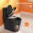 Compact One Piece Toilet 12" Rough-in, Elongated Toilet with Comfort Chair Seat ADA Height 17.1", Dual Flush 1.1/1.6 GPF & MAP 1000g, Space Saver Design(Seat Included)-107232114