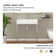 Sarlai 31.5" Ceramic Console Sink Rectangular White Console Bathroom Sinks with Overflow