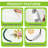 12 In. X 12 In. Vinyl Peel And Stick Backsplash, Wall Tile For Kitchen And Bathroom, Green (10 Sq. Ft.)