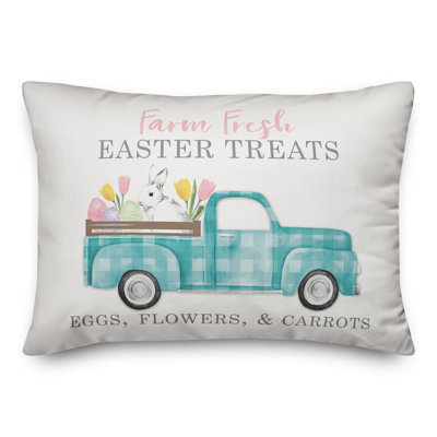 Farm Fresh Treats Throw Pillow