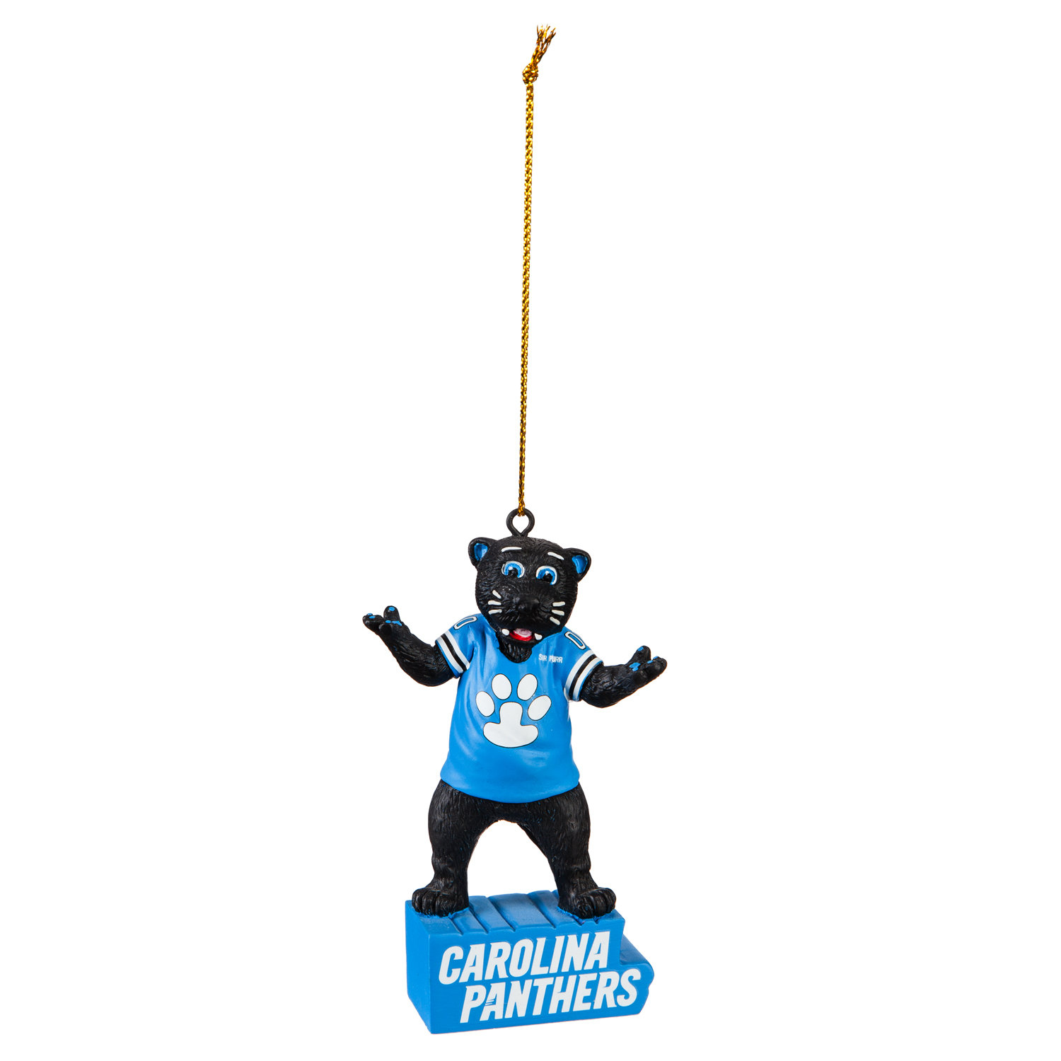 Sir Purr Carolina Panthers Mascot Figurine