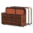 Outsunny Wicker Patio Pool Float Storage Basket, PE Rattan Outdoor Pool Caddy with Rolling Wheels for Floaties, Noodles, Life Vests, Beach Balls, Toys, Mixed Brown-57441331