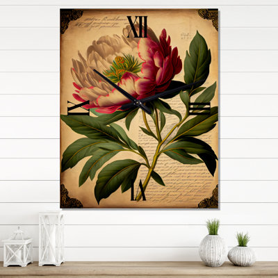 Horloge murale en aluminium Jennalee