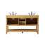 Ensemble de meuble-lavabo double 60 po Bonsai-18403352