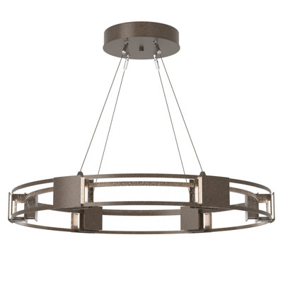 Aura Glass Ring Chandelier