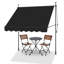 Dakota Fields 120cm W Polyester Cover Retractable Patio Awning-2008490658-2008490663