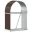 Porte-bûches en acier galvanisé 31,5 po x 17,7 po x 47,2 po-1052267601
