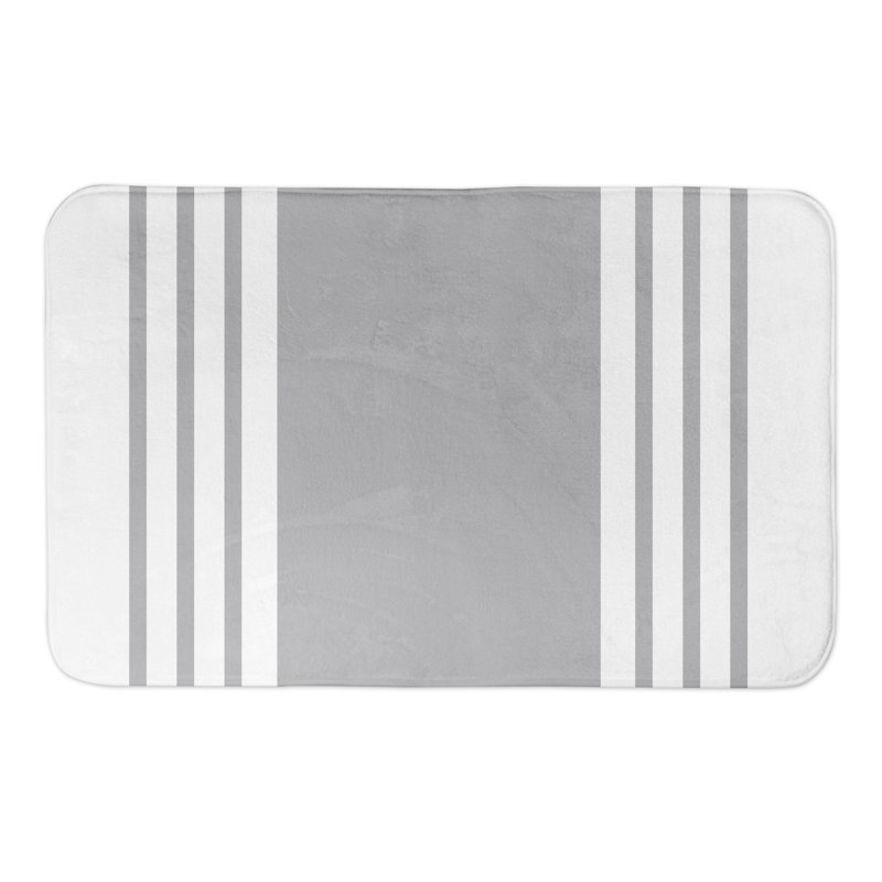 Tapis pour salle de bain Farmhouse, gris