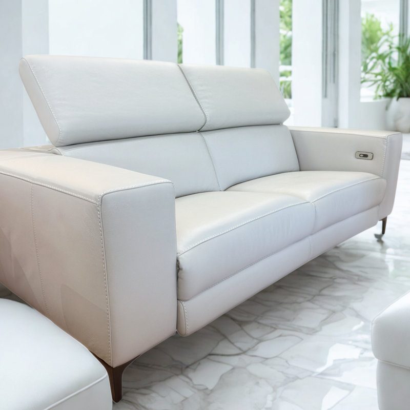 Sofa 2 Seater Leather Sofa Recliner 