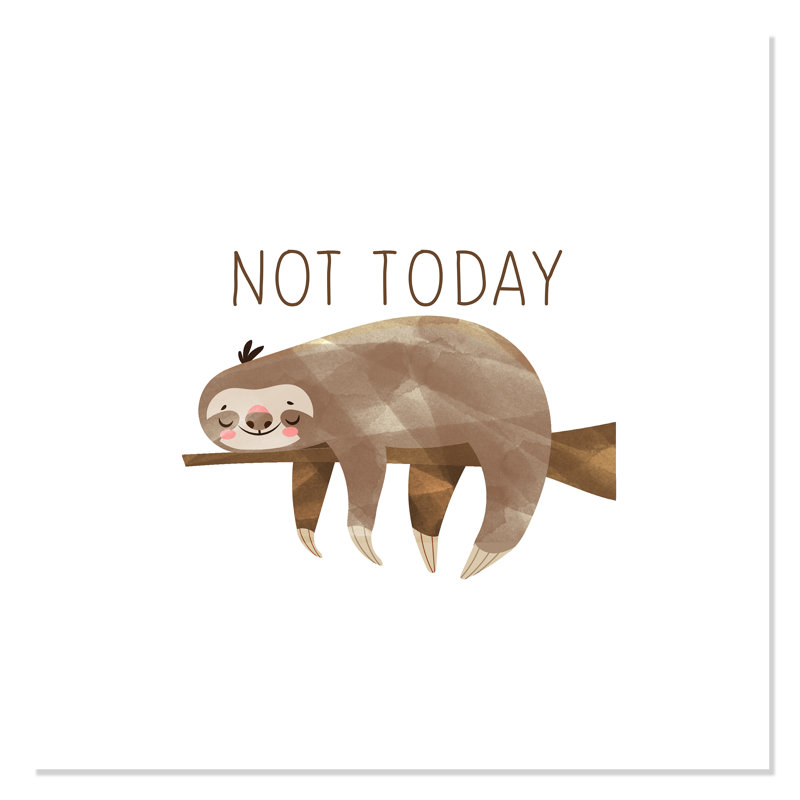 Do It Not Today, H 36 po x l 36 po x P 1 po, Papier