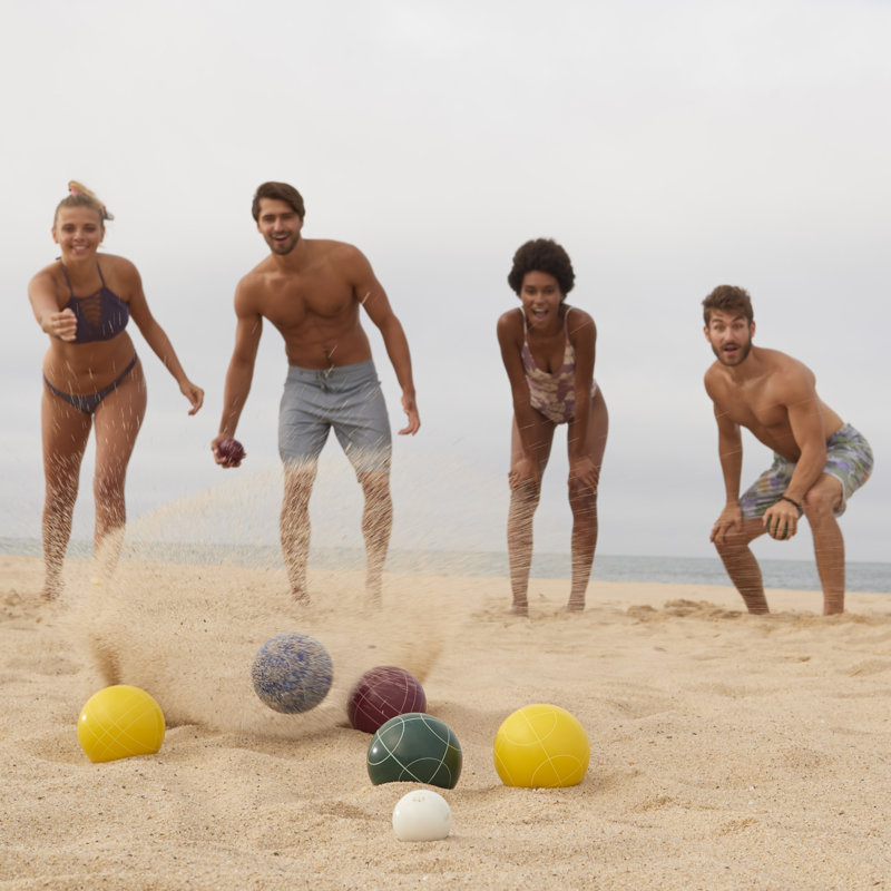 Professional Bocce & Bowling Set