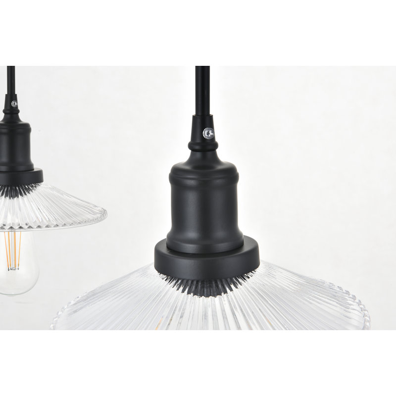 Serafin 5 - Light Kitchen Island Pendant, Black