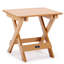 Table d'appoint, table d'extérieur rectangulaire