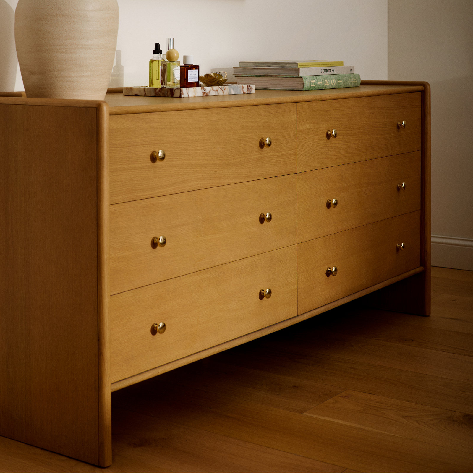 Mallory 66" Acacia Double Dresser