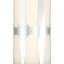 Eriika 2 Light Polished Chrome Sconce