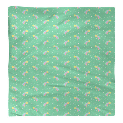 Serviette de coton à motif filante stars