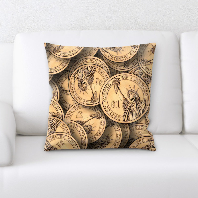 Coussin en dollar