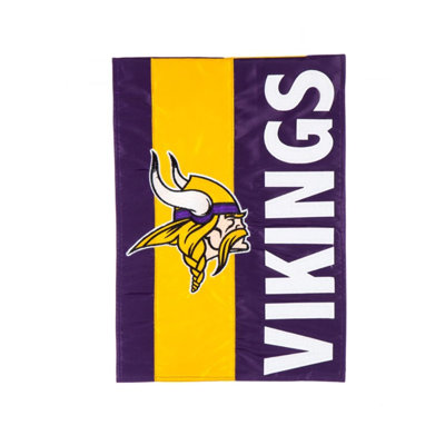 Drapeau maison en polyester 2 côtés nfl