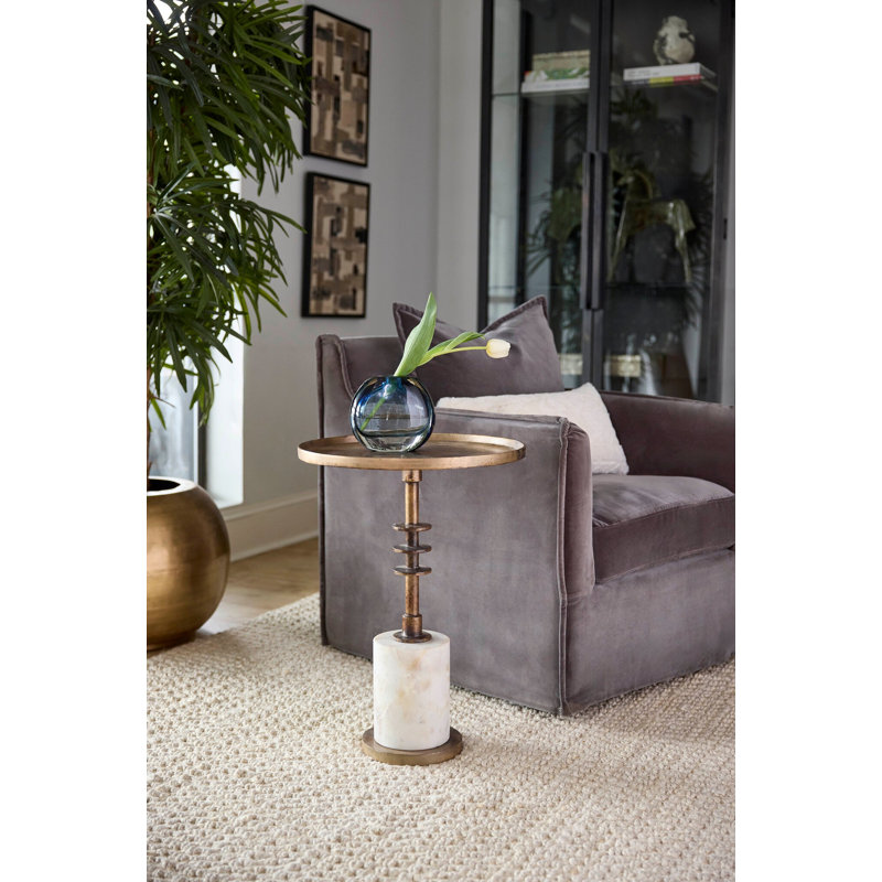 Table de bout à piédestal