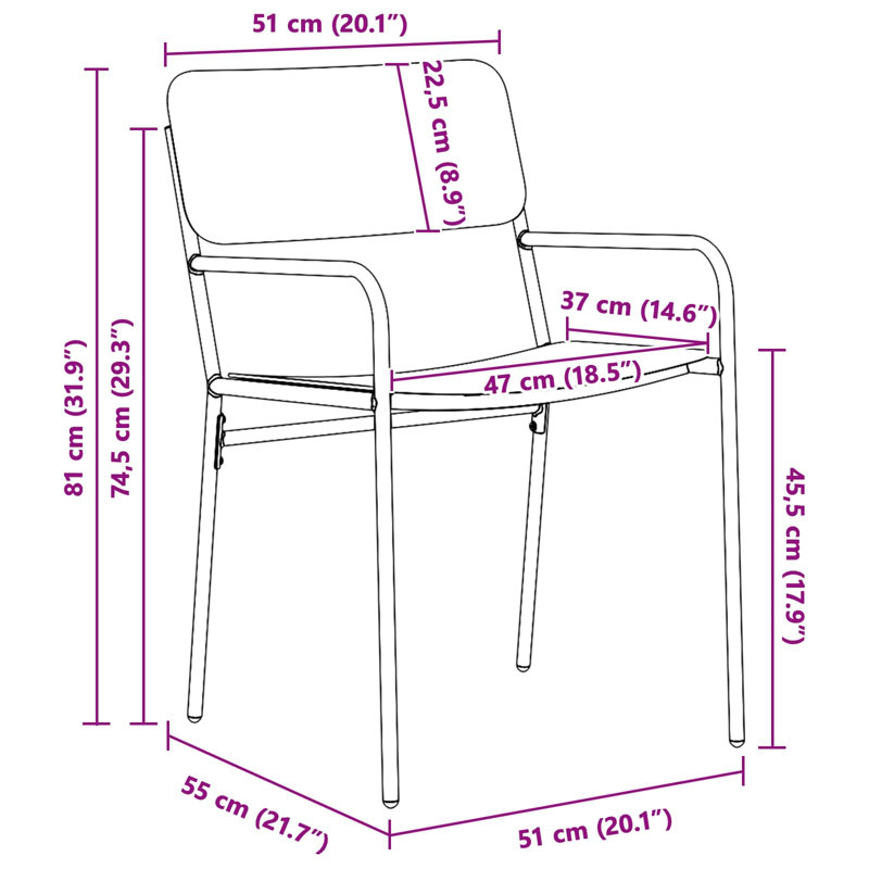 Patio Dining Armchair