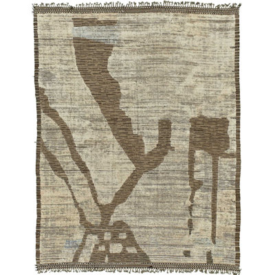 Tapis moderne délavé inspiré de la nature