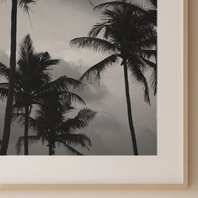 Palm Tree Print 2, 30cm H x 21cm W