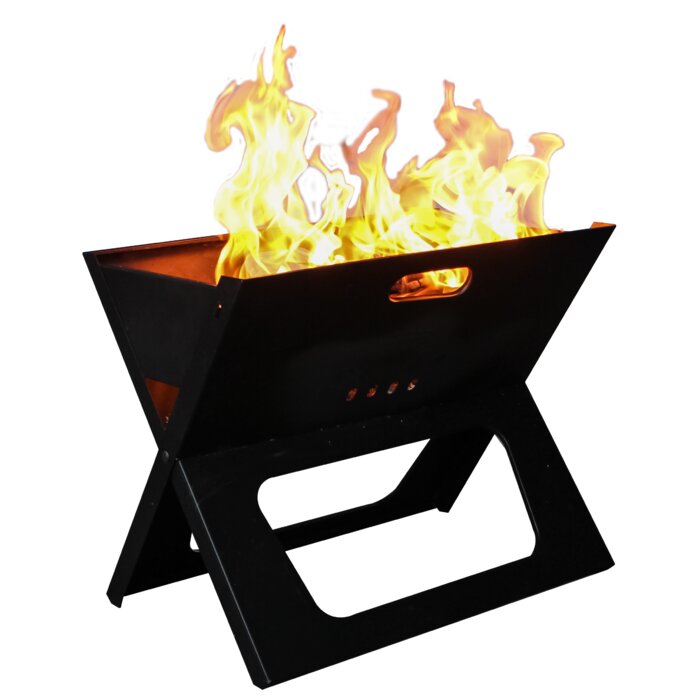 BBQ Croc Easy Portable Grill with Folding Legs & Reviews | Wayfair