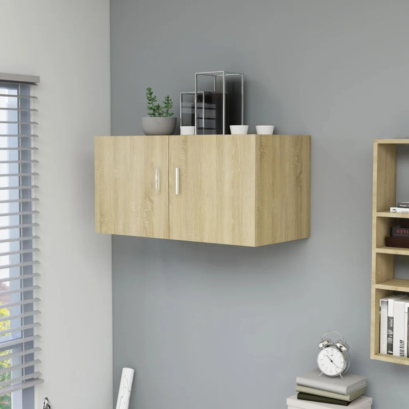Bisleidy Bathroom Cabinet, Sonoma Oak