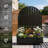 Metal Planter Box with Trellis and Wheels-1507402830