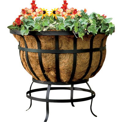 Coco Basket Steel Indoor/Outdoor Pot Planter