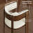 Arm Chair, Barrel Dining Chairs Set Of 2, Upholstered Curved Backrest Chair With Wood Frame For Kicken Dining Room-1038167411-1038167408