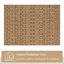 Medusa Geometric Synthetic Kilim Indoor / Outdoor Area Rug-53404151