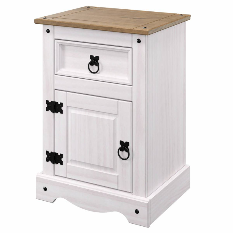 17.72'' W Nightstand, White