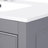 Debie 36'' Single Bathroom Vanity with Resin Top-764582326