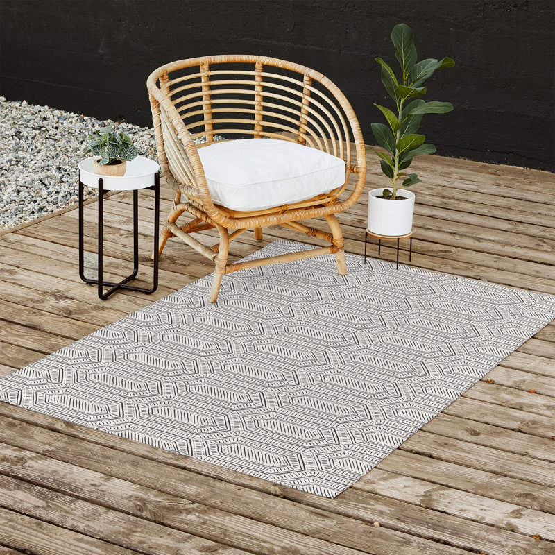 Tapis rectangulaire Maryam avec envers antidérapant, Rectangle 5 pi x 7 pi