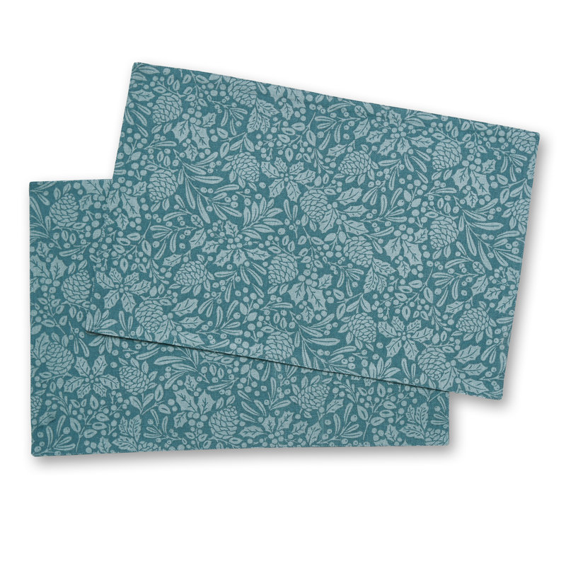 Majestic Stag Pure Cotton Placemat Pair