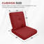 Coussins de remplacement pour meubles d'extérieur 24 po x 22 po Carolina-123628614-123628620
