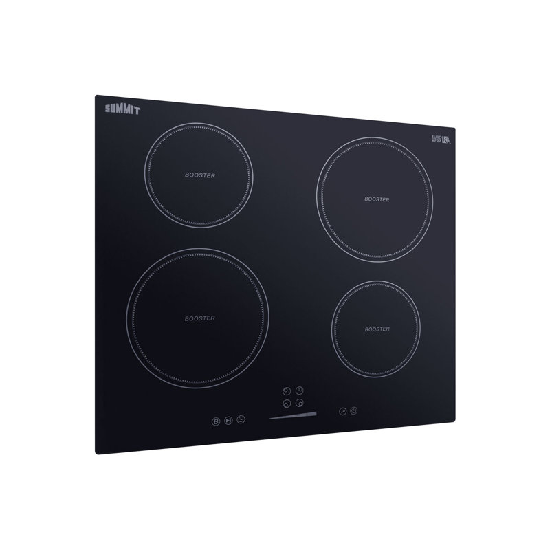 Summit Appliance 24" Wide 208-240V 4-Zone Induction Cooktop