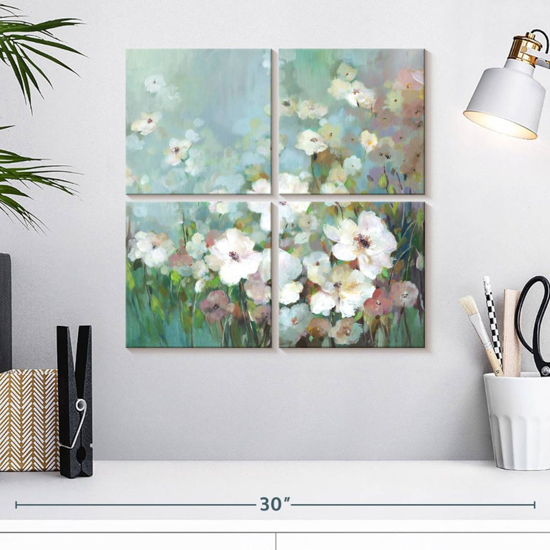 Jardin de fleurs Harnek, H 18 po x l 18 po