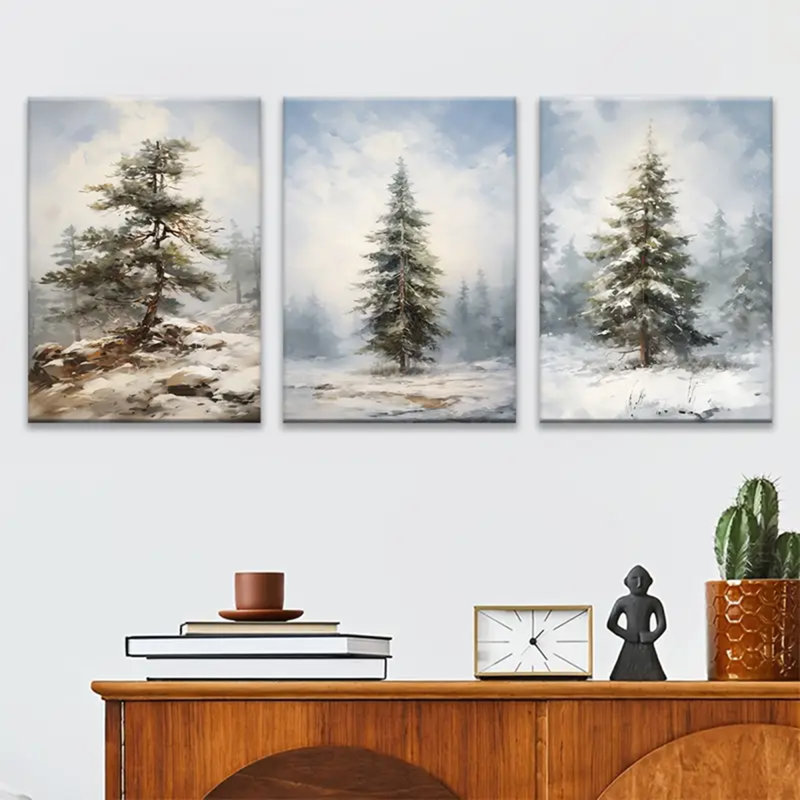 3 Piece Wrapped Canvas Print
