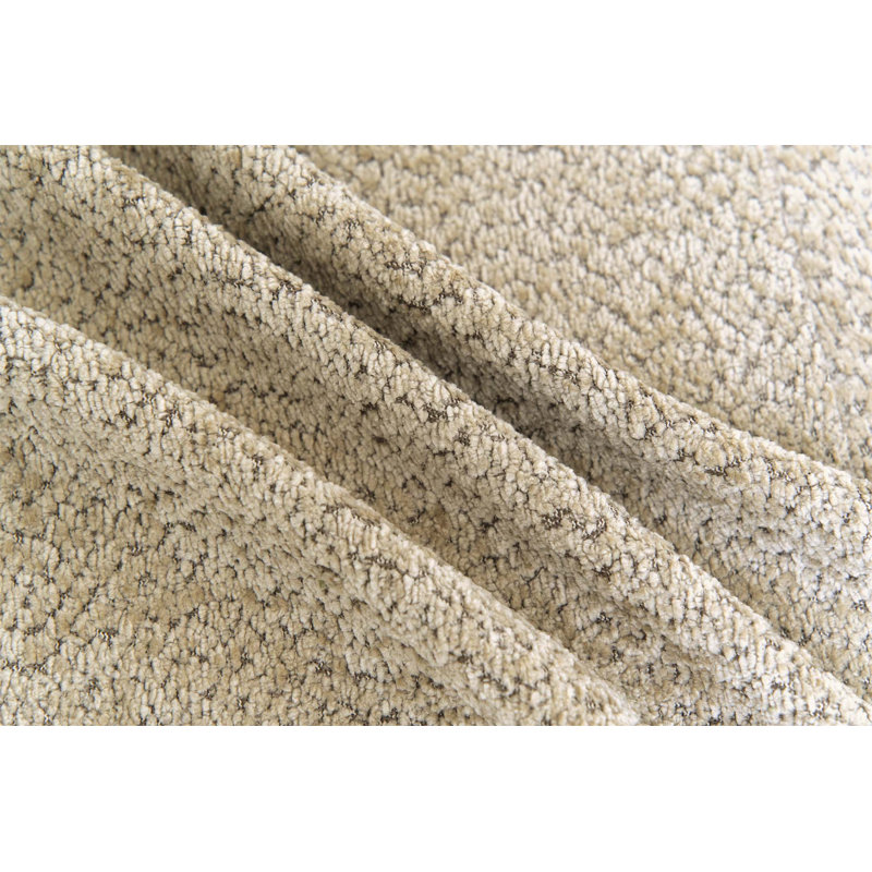 Canapé moderne deux places en tissu chenille avec coussin amovible, idéal pour le salon, le bureau ou la détente. Design élégant et peu encombrant.