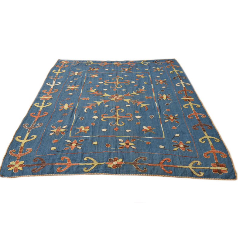 5x8 Parrish Blue Rug