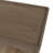 Cordel Solid Wood Coffee Table With Rush Shelf, 38"W, Chestnut Brown