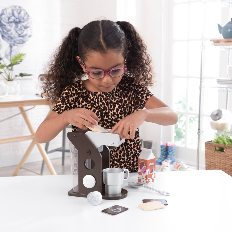 Wooden Toy Coffee Set